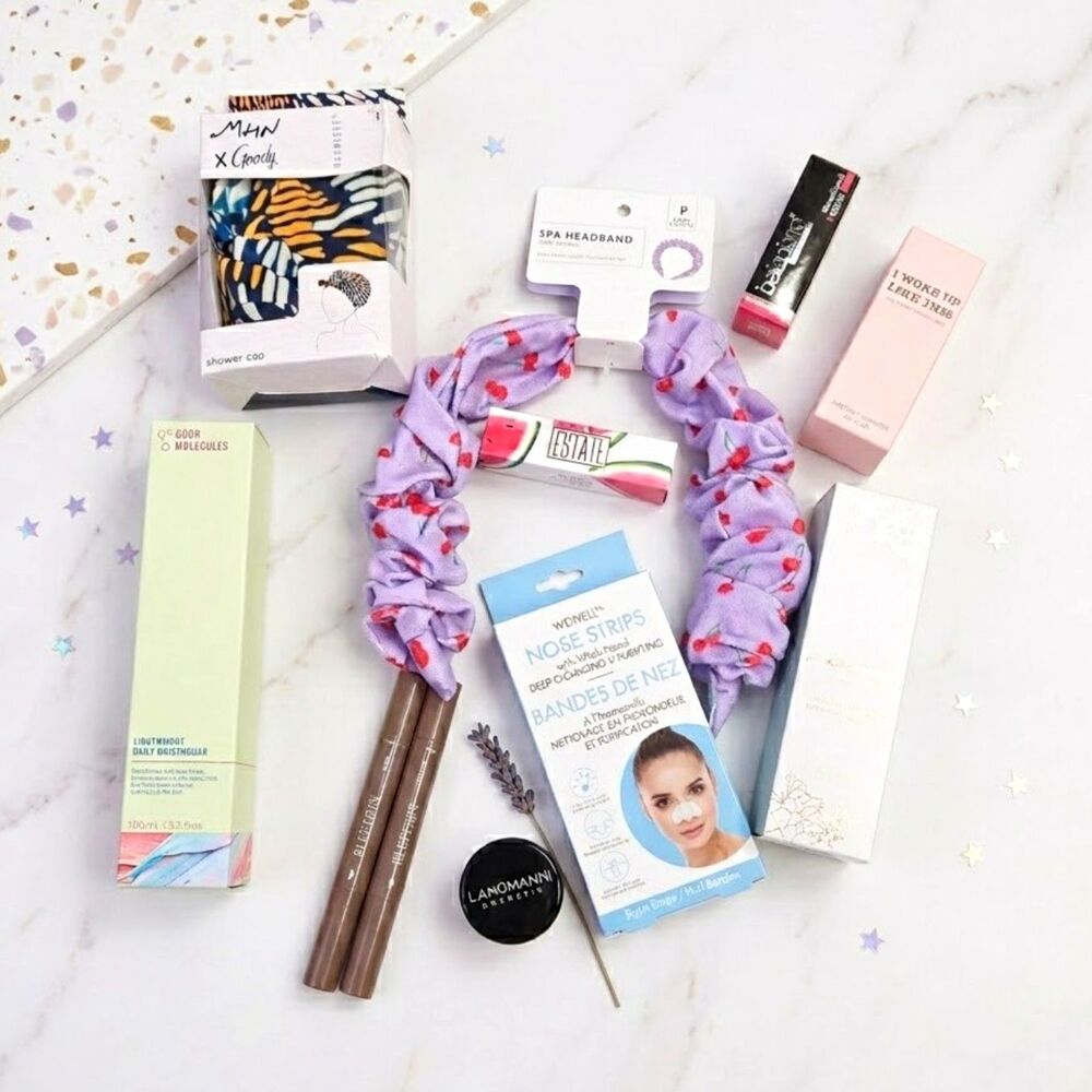 NWT Beauty Bundle Self Care Set | Skin Care and Makeup | Full Size Products
